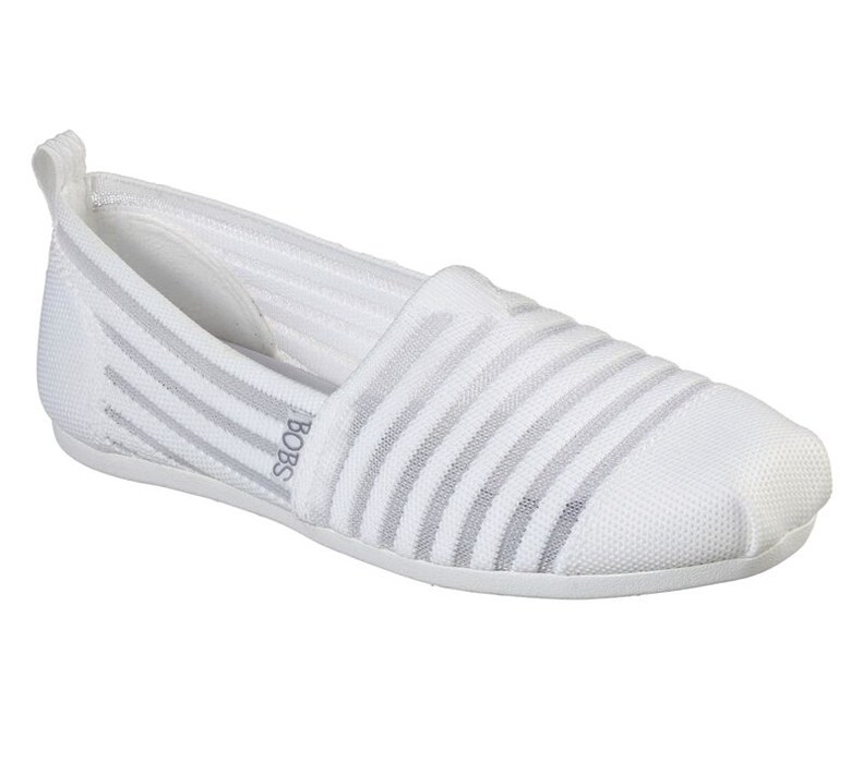 Skechers Bobs Plush - Golden Hour - Womens Flats Shoes White [AU-JP4266]